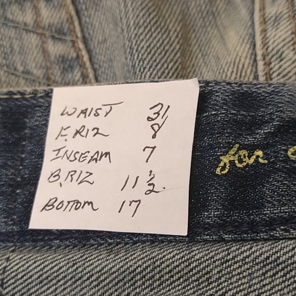 Seven for all mankind jean shorts size 27 - Picture 6 of 7